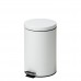 Waste Receptacle Clinton Small Round White Model TR-13W